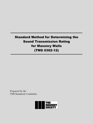 Sound Transmission Standard, 3rd Edition
