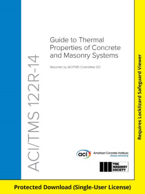 ACI-TMS CODE 122R-14 Guide to Thermal Properties of Concrete Masonry Systems — Download Version