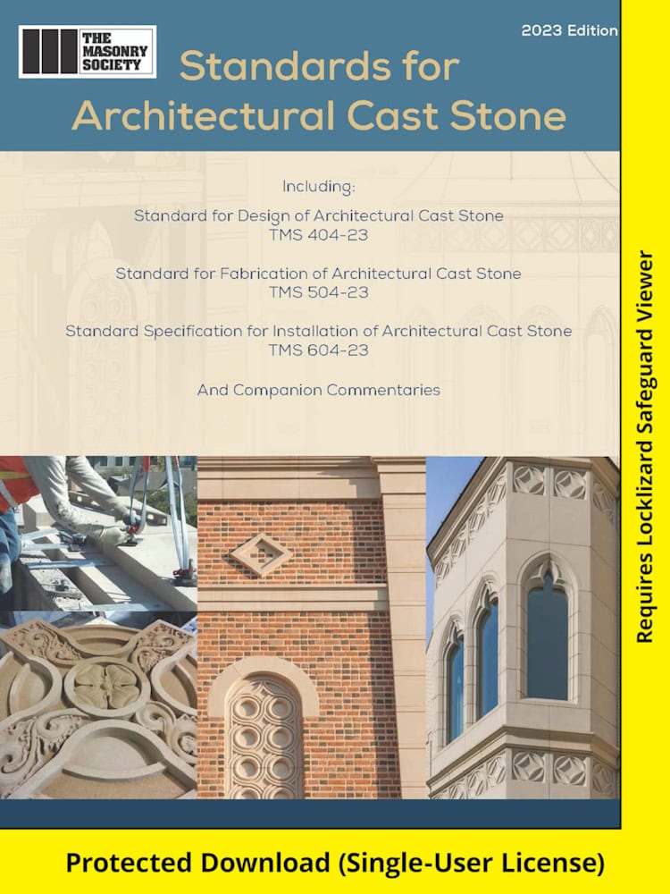 Standards for Architectural Cast Stone, 2023 Edition (Download Version)