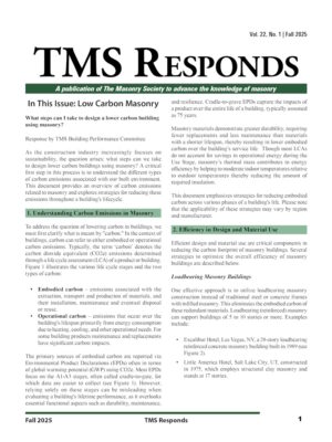 TMS Responds, Vol. 22, No. 1